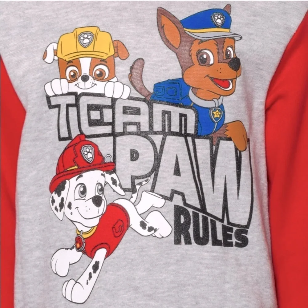 NWT Nickelodeon 10-12 unisex Paw Patrol fleece pullover hoodie & pants